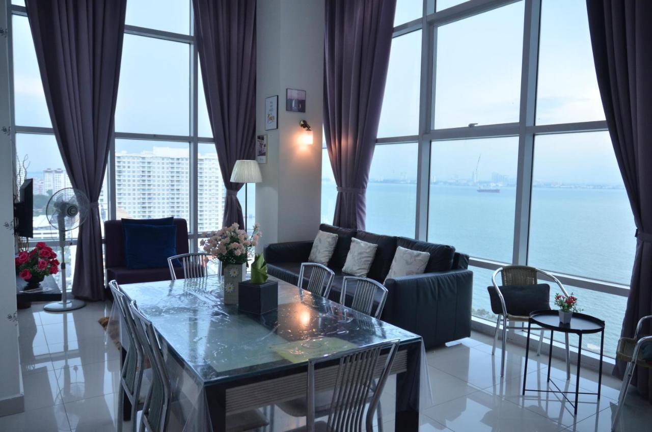 Maritime Suite Duplex Penang- Pemandangan Laut Джорджтаун Экстерьер фото